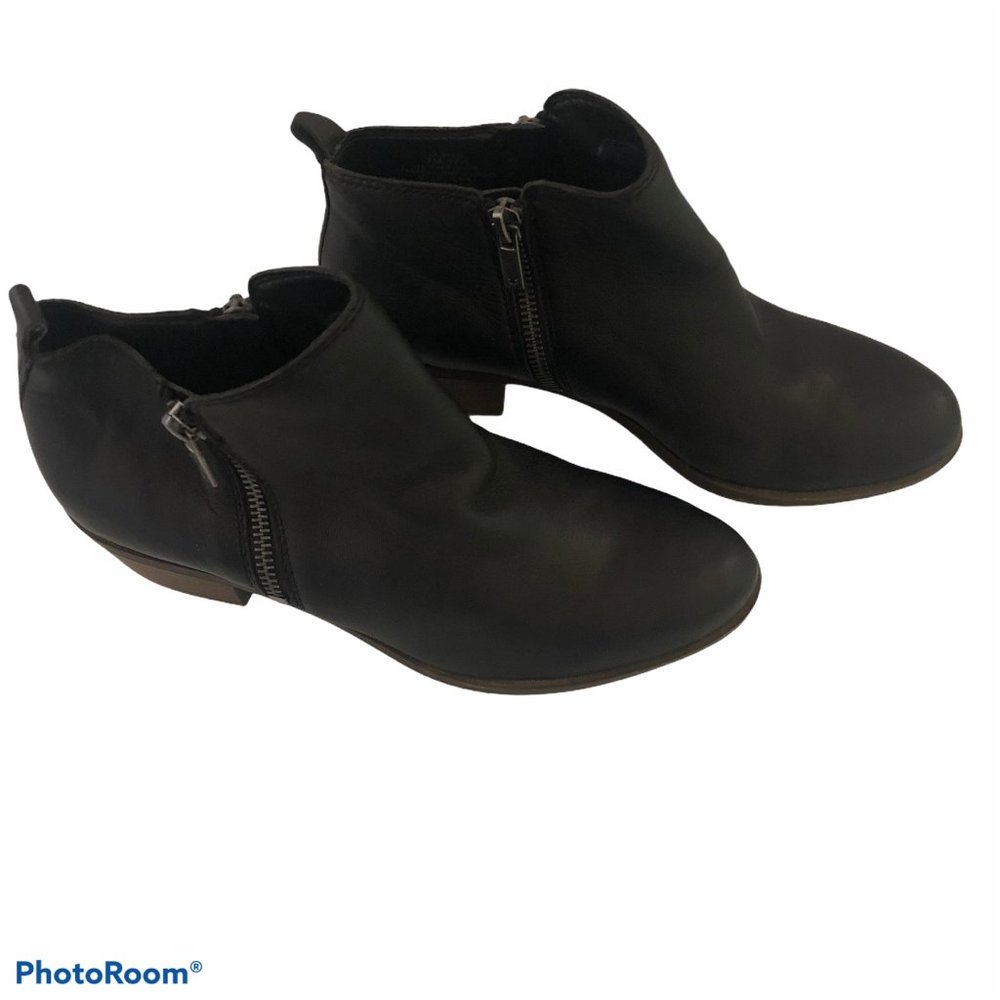 Lucky Brand LK-Basel Leather Ankle Booties